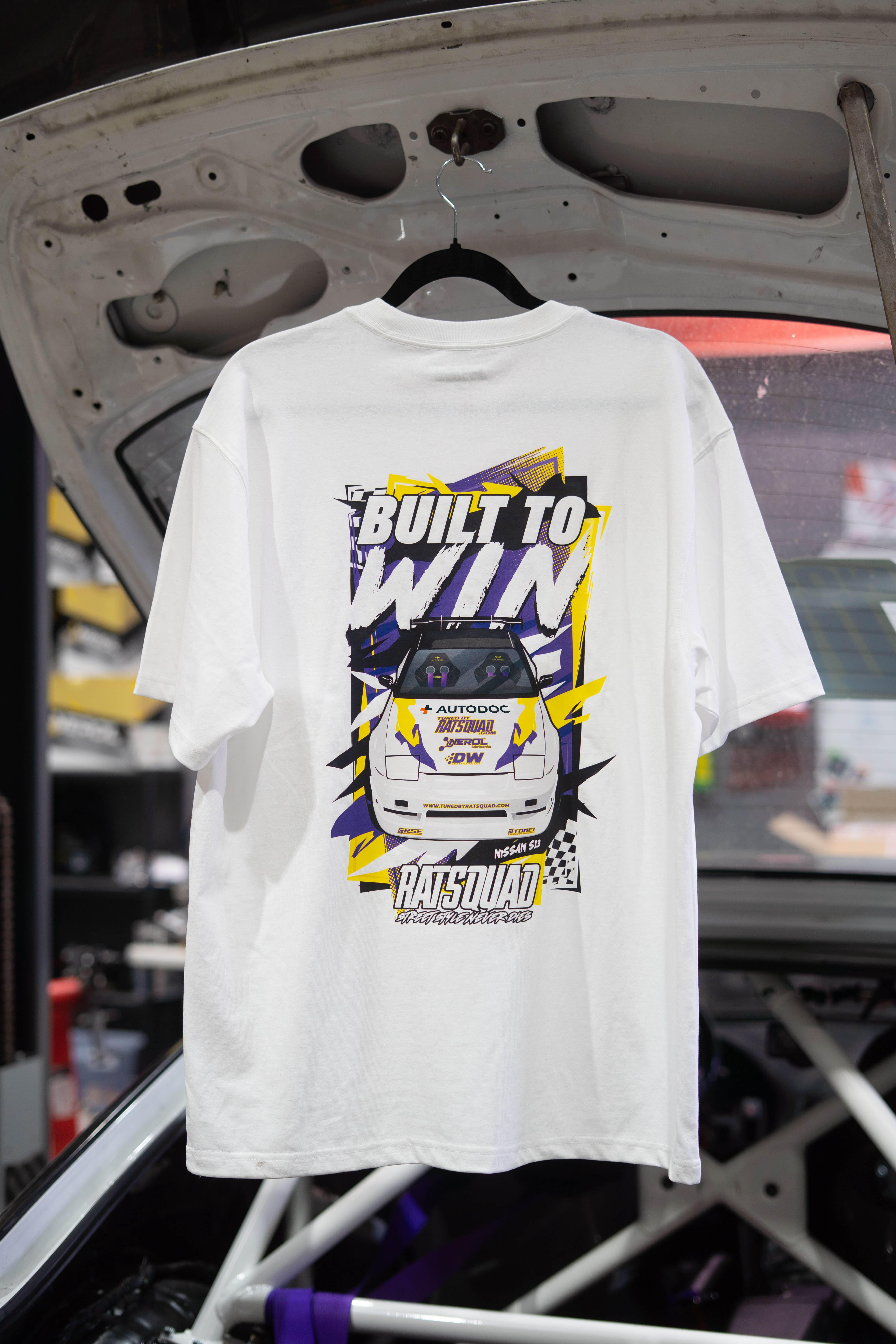CAMISETA BUILT TO WIN RATSQUAD