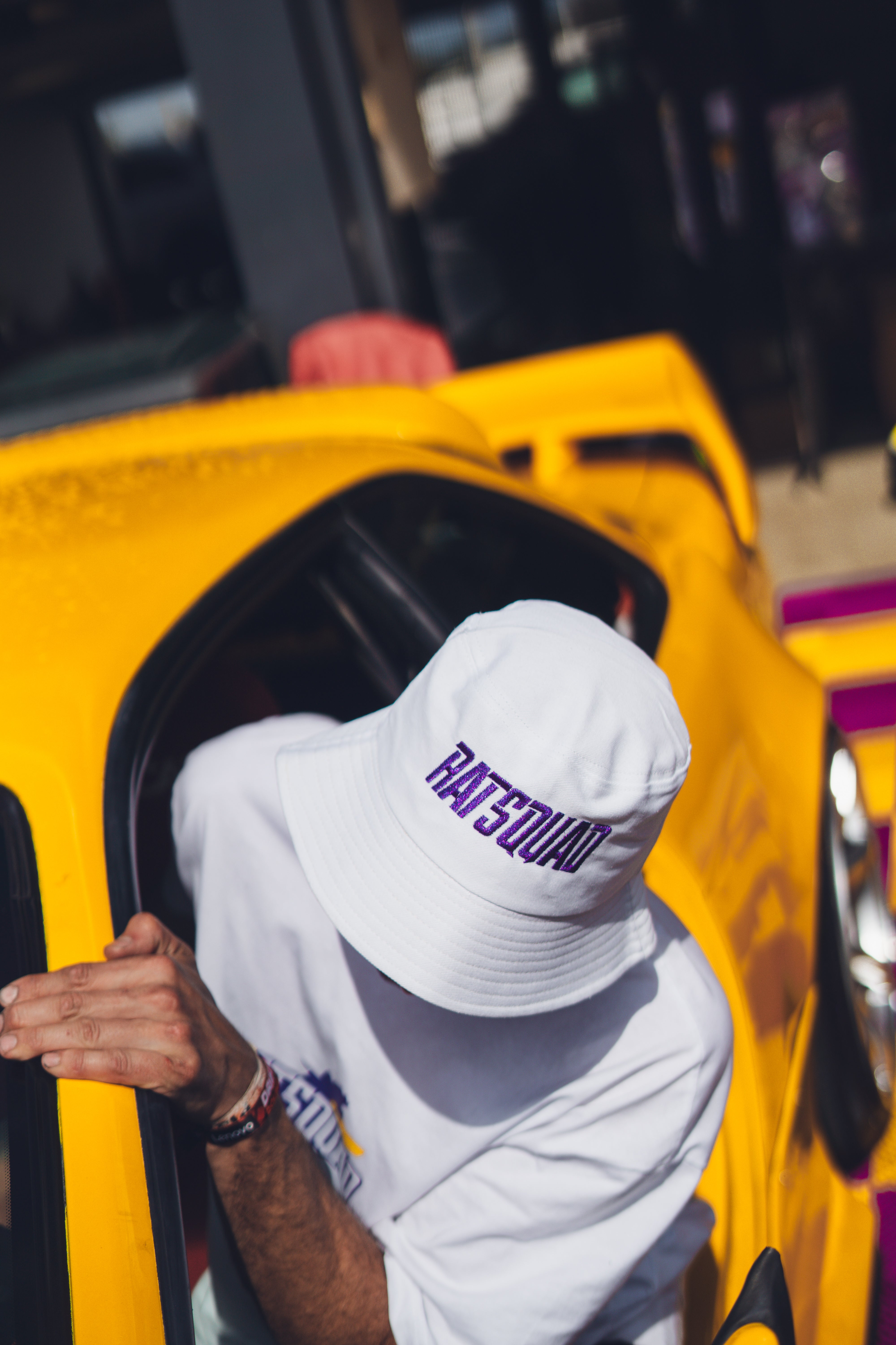 Gorro Flowero Blanco – Ratsquad Summer Drop