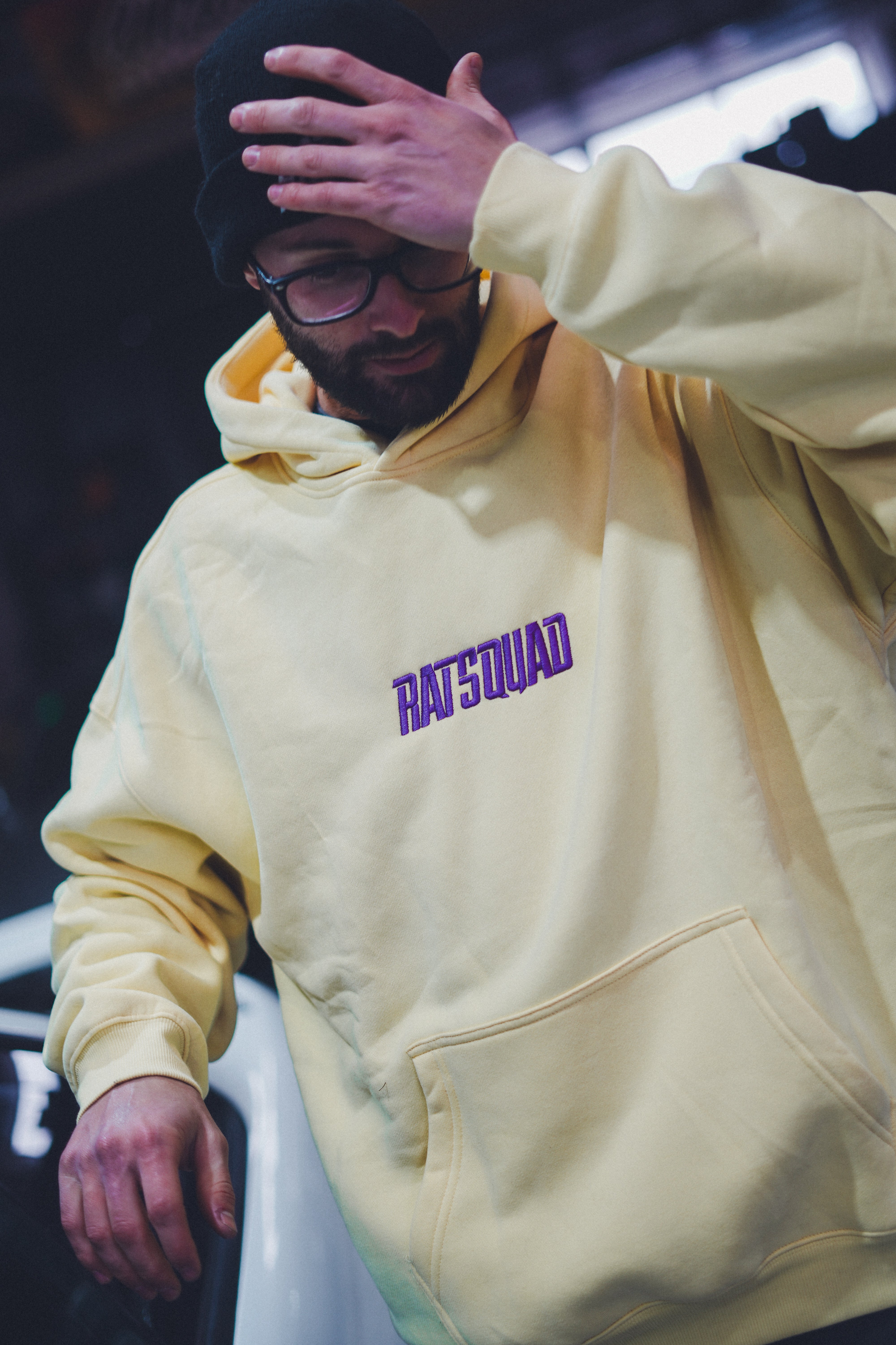 RATSQUAD Essential Yellow Hoodie