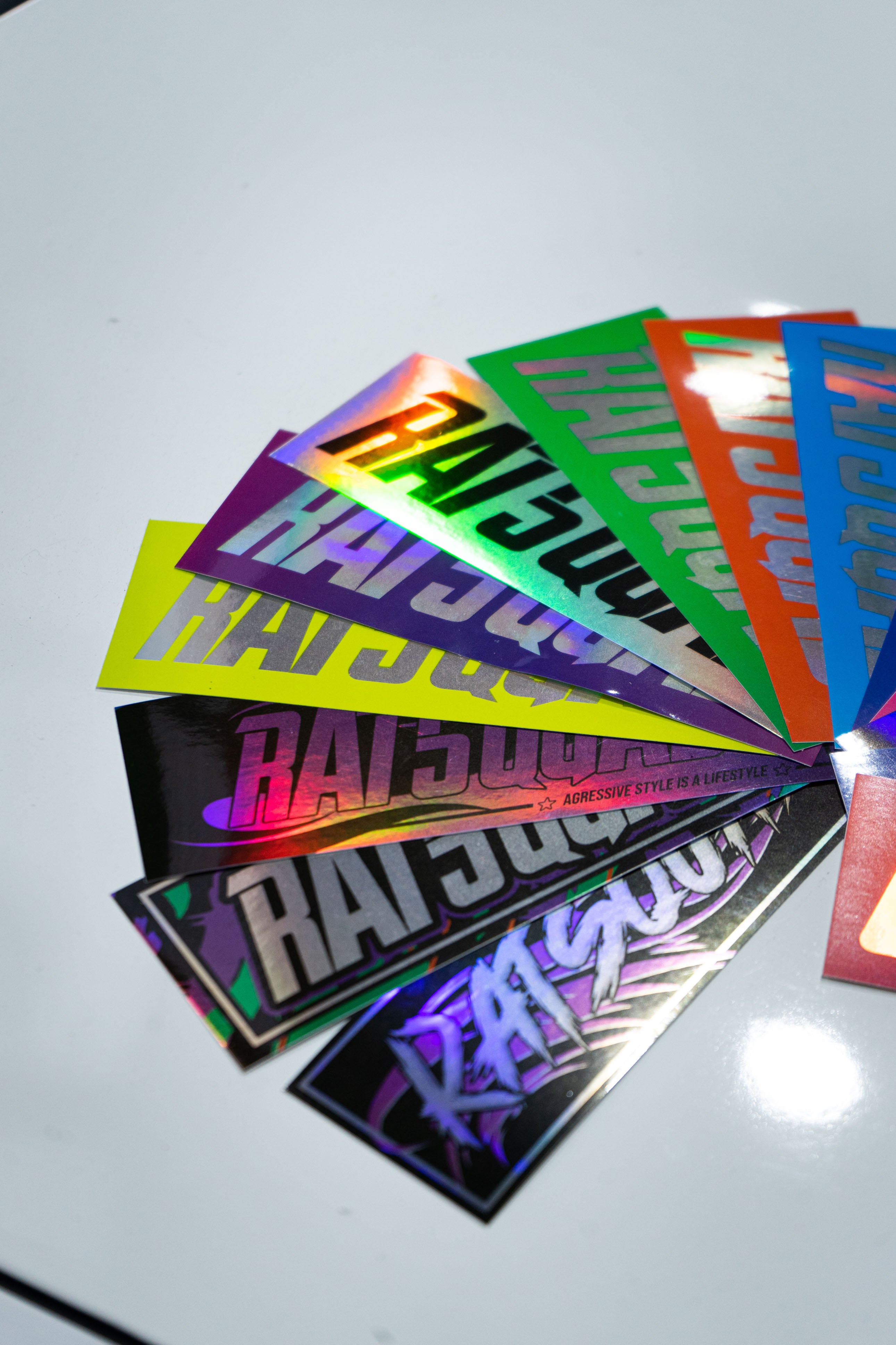 RATSQUAD Rainbow Custom Sticker pack