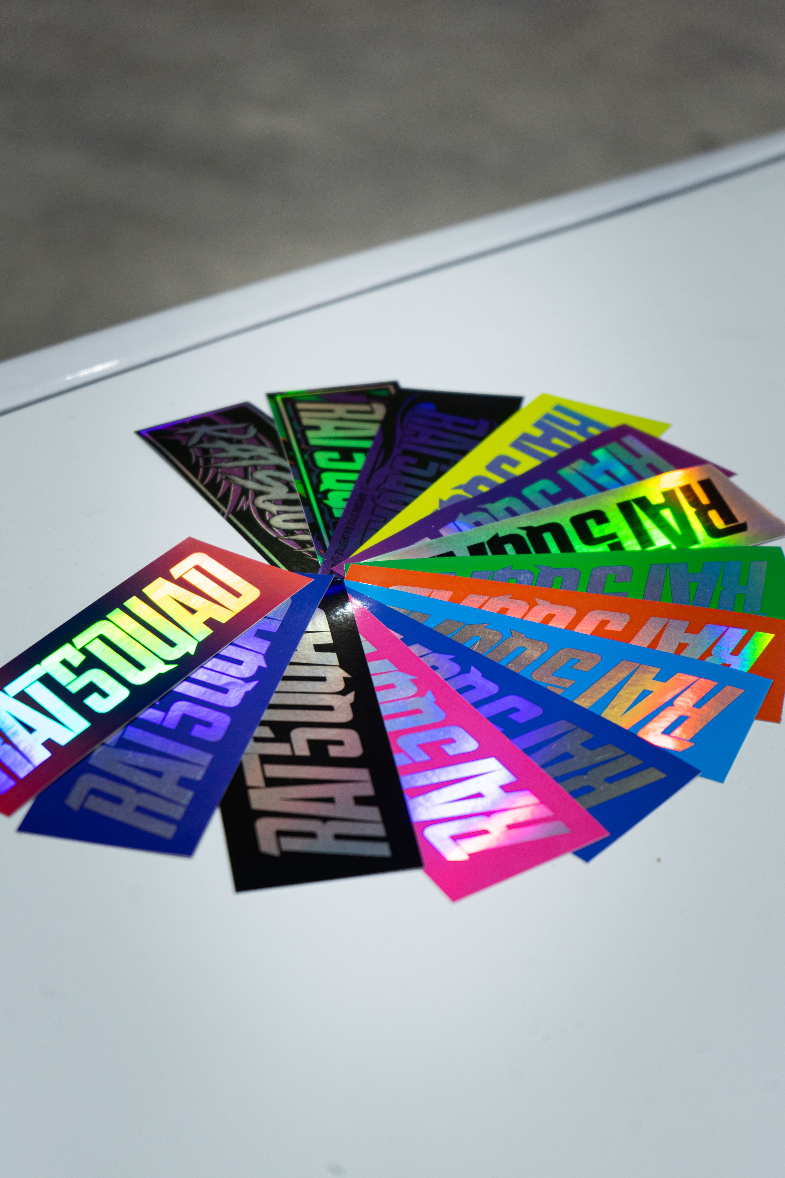 RATSQUAD Rainbow Custom Sticker pack