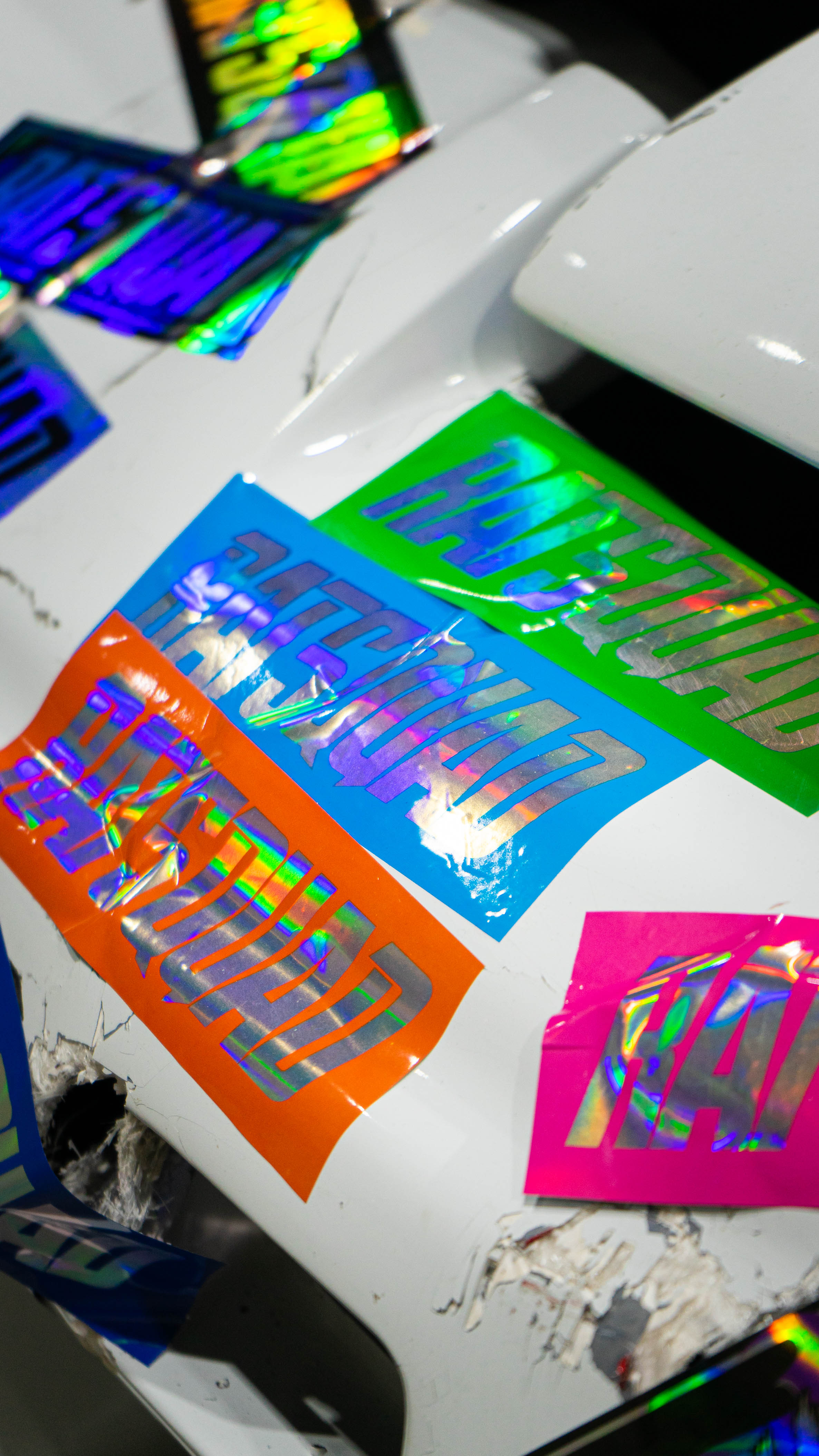 RATSQUAD Rainbow Custom Sticker pack