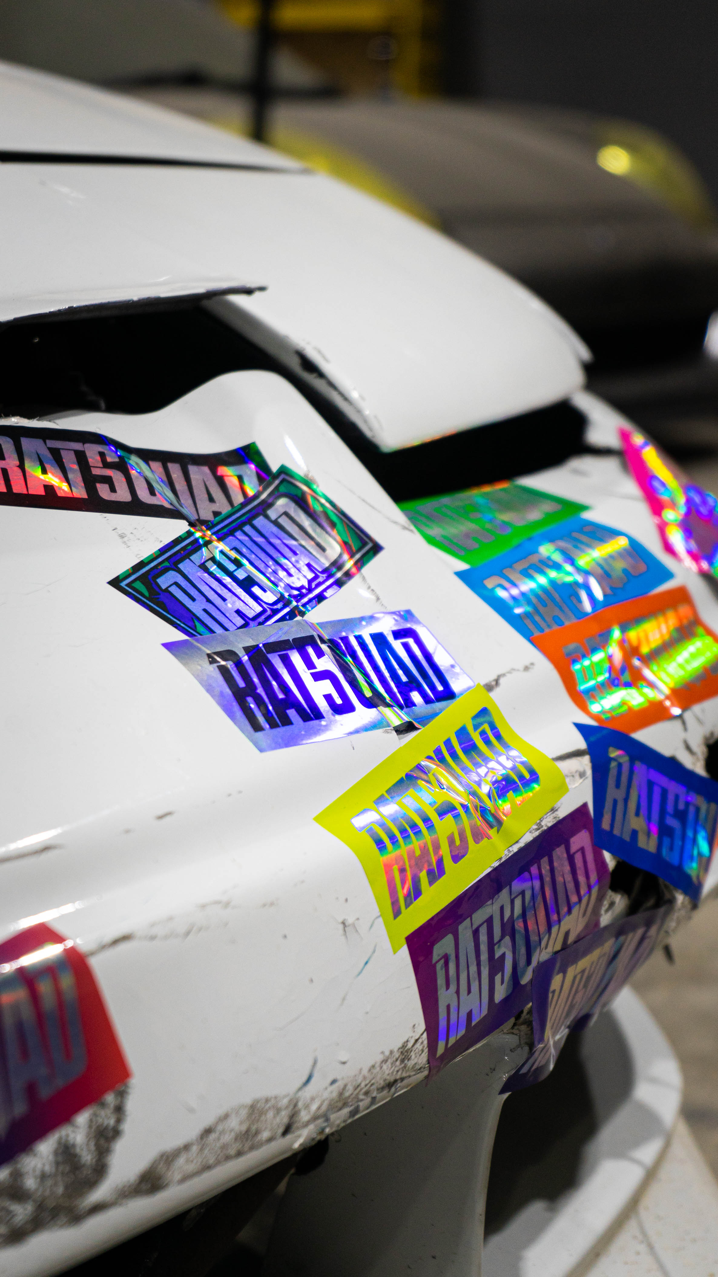 RATSQUAD Rainbow Custom Sticker pack